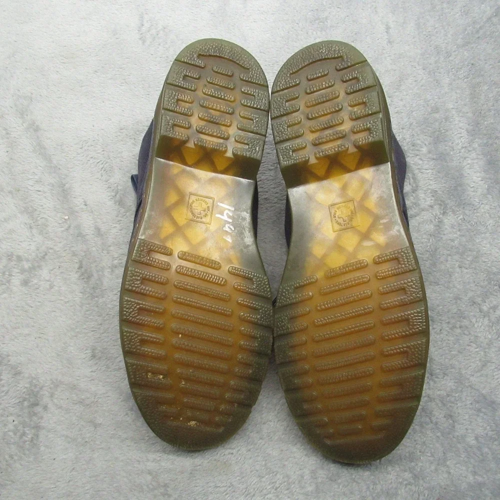 Dr Martens Unisex Mens 7 Women 8 Shoes Blue Mayport Canvas Chukka Casual Dress